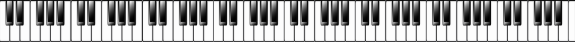 piano keyboard long